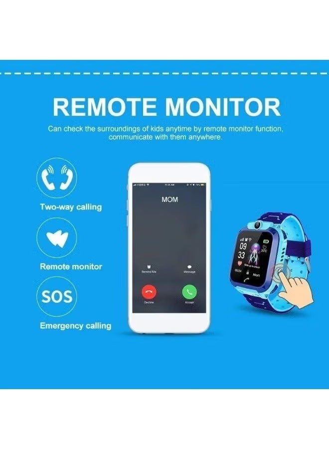 Kids Smartwatch GPS Tracker With Camera Midnight - Image 2