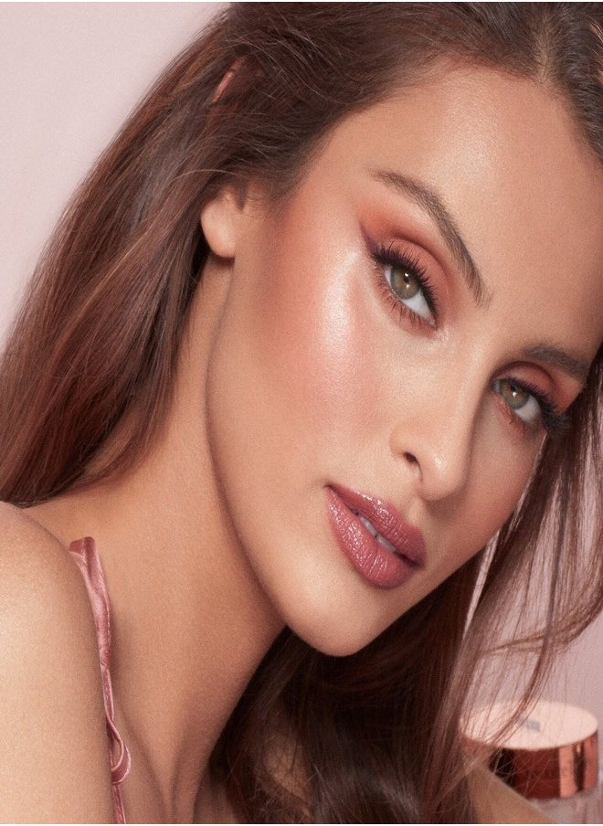 Milani Spotlight Face & Eye Strobe Palette - Candle Light 02 , 5g – Multi-Use Highlighter Palette for a Radiant, Lit-From-Within Glow