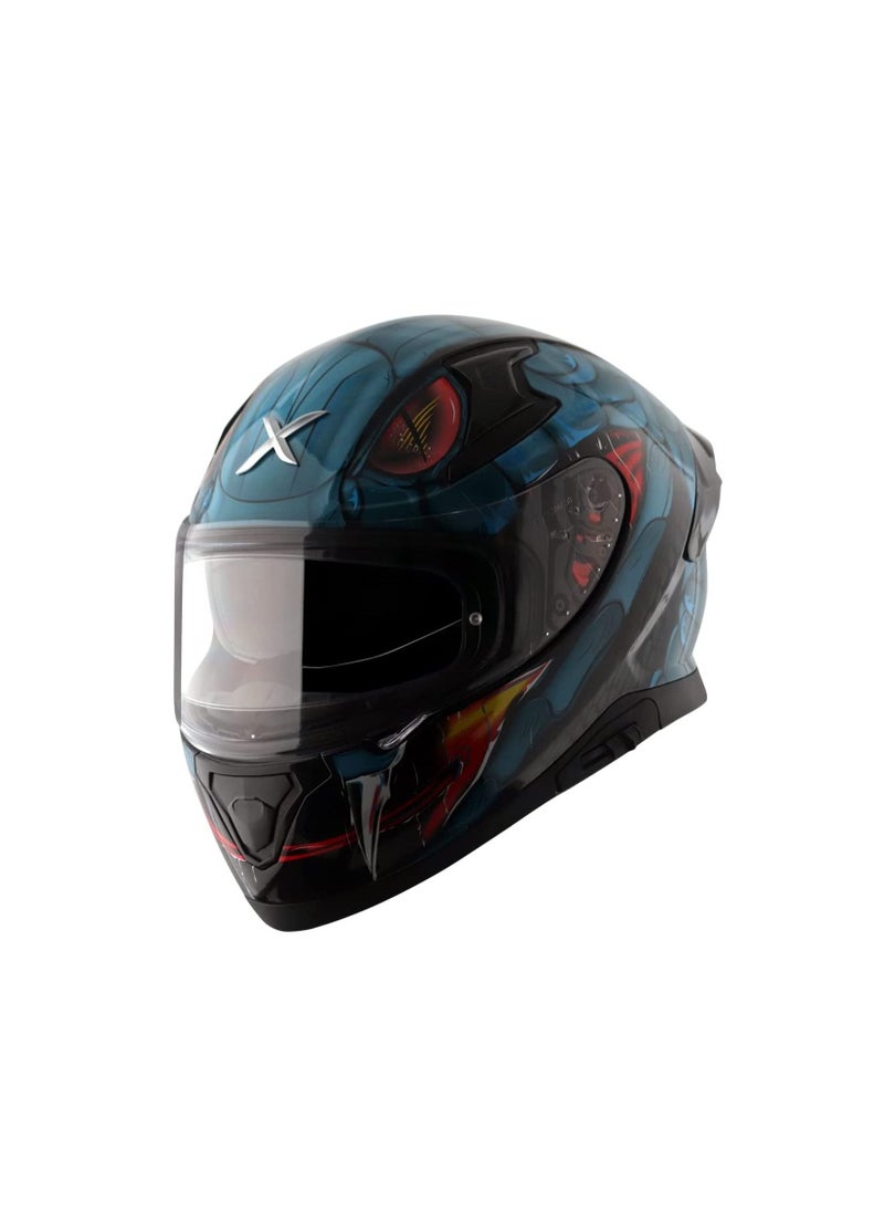 AXOR - AXOR HELMET APEX VENOMOUS Black Blue - Image 1