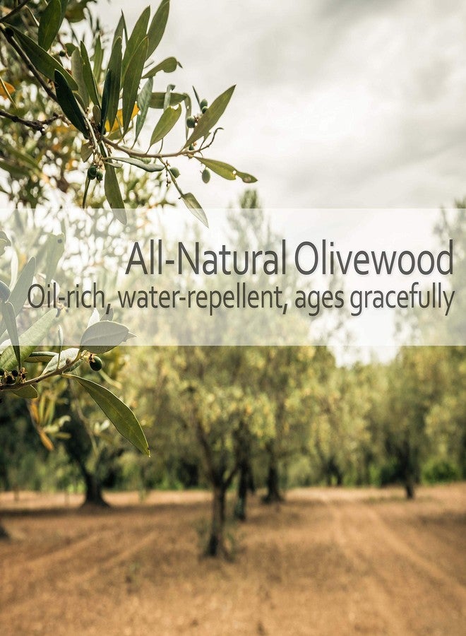 REDECKER Wild Boar Bristle Half Round Hairbrush with Waxed Olive Wood Handle, 8-1/2-Inches - Natural Boar Bristle Hair Brush Half Round - Imported Half Rounded Hair Brush - Image 5