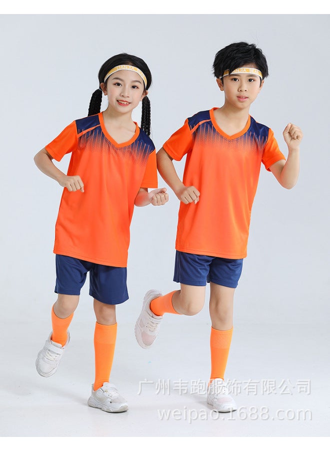 Orange Football Jersey - Image 1