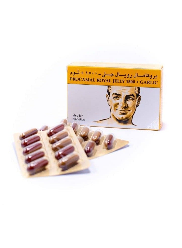 Walter ritter Procamal Royal Jelly 1500+Garlic Cap 30S