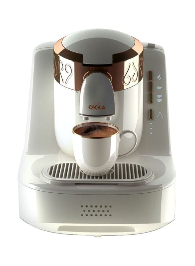 أرزوم ماكينة صنع القهوة التركية 0.8 L 710 W OK001W أبيض/نحاسي - Image 1
