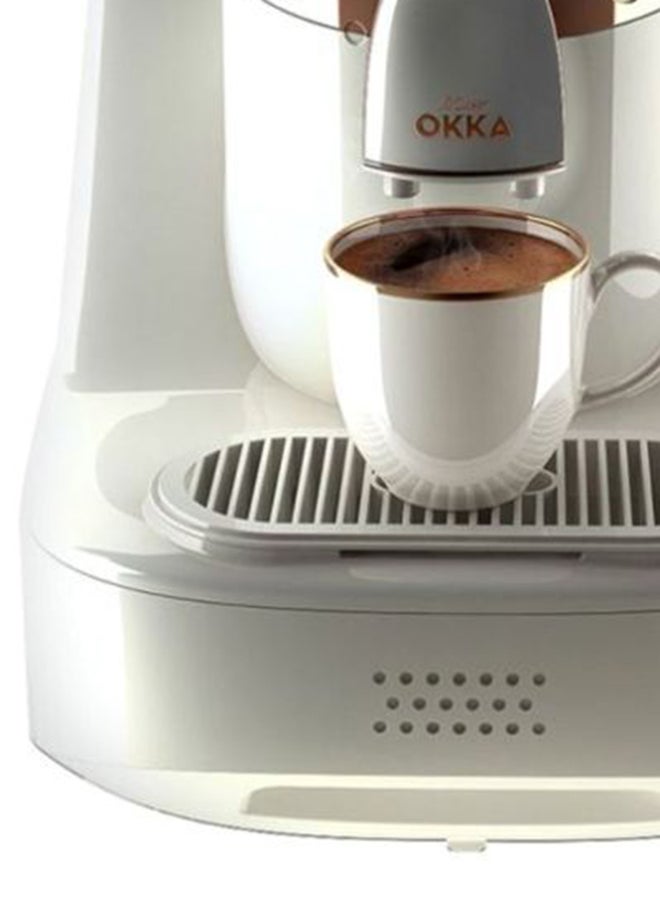 أرزوم ماكينة صنع القهوة التركية 0.8 L 710 W OK001W أبيض/نحاسي - Image 5