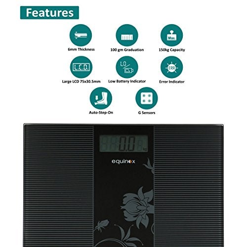 Equinox Personal Weighing Scale-Digital EQ-EB-9300 - Image 2