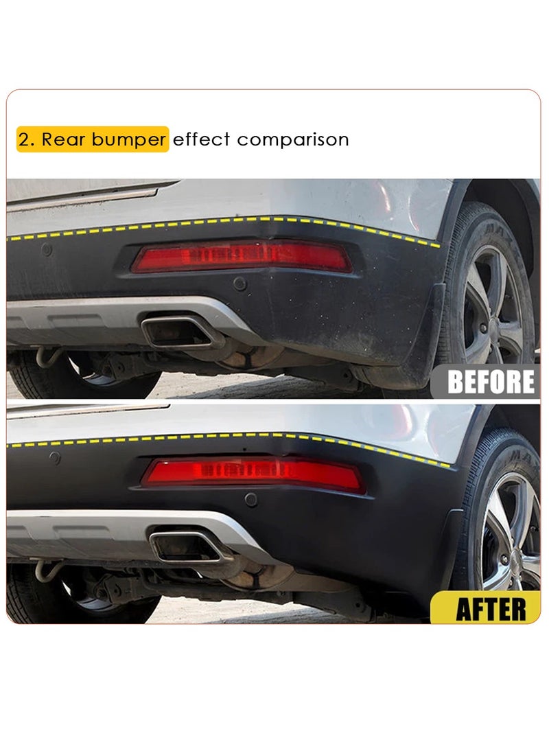 Nora Plastic Restorer Spray 500ml – Restores Faded Plastic, Vinyl, and Rubber Surfaces, UV Protection, Fast-Drying, Non-Greasy Formula – Ideal for Bumpers, Trim, Tires, and Exterior Surfaces N-258 - Image 5