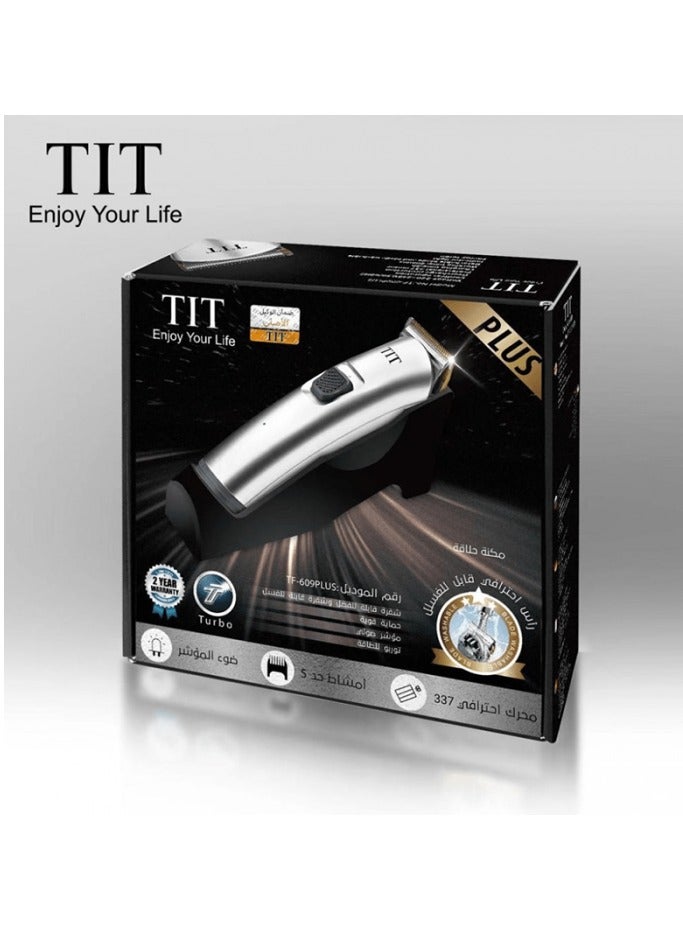 TIT Cordless Rechargeable Shaver TF-609PLUS - Image 1