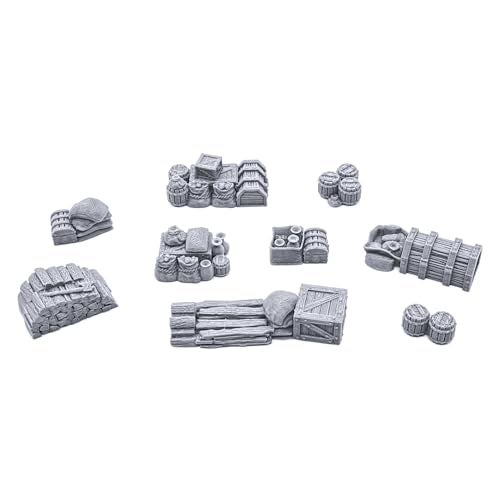 EnderToys Wagon Cargo by GameScape3D 3D Printed Tabletop RPG Scenery and Wargame Terrain 28mm Miniatures - Image 1