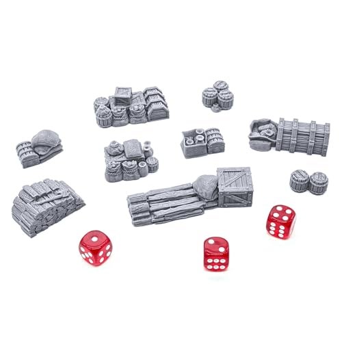 EnderToys Wagon Cargo by GameScape3D 3D Printed Tabletop RPG Scenery and Wargame Terrain 28mm Miniatures - Image 5