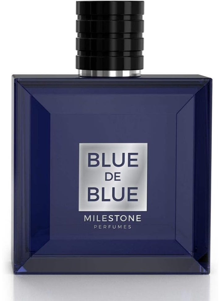 Milestone Blue De Blue EDP For Men 100ml - Image 4