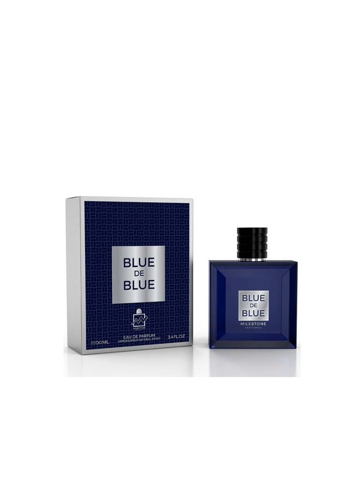 Milestone Blue De Blue EDP For Men 100ml  - Image 1