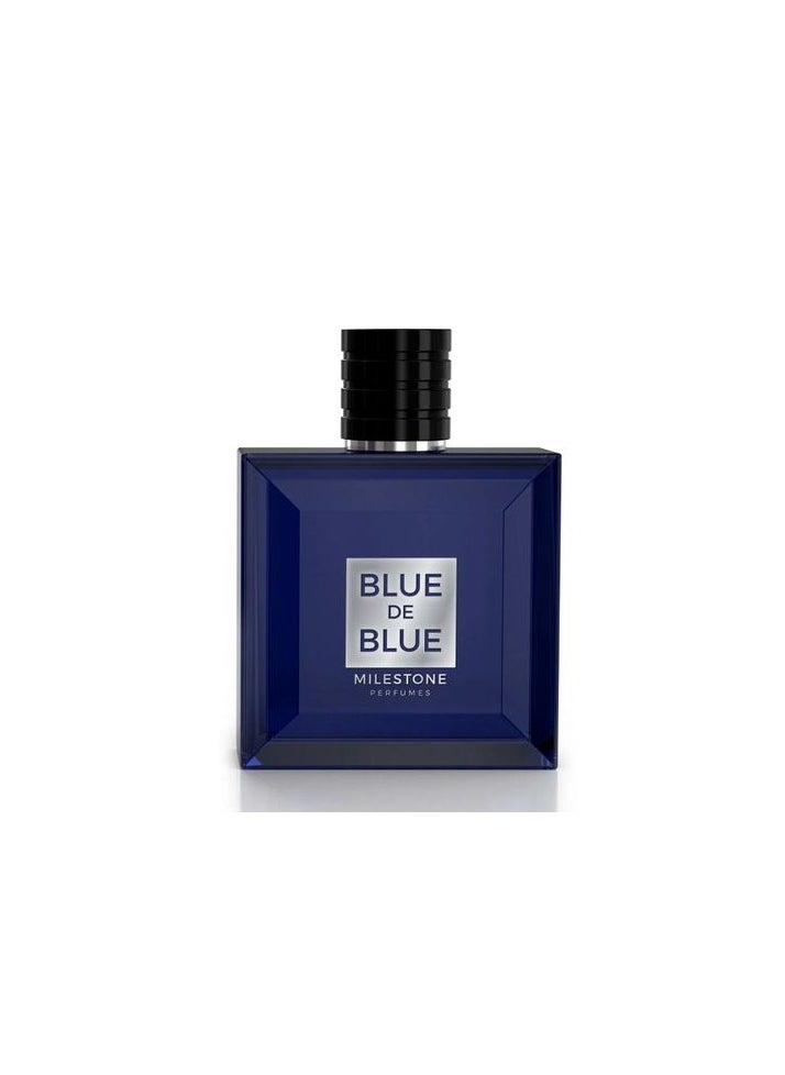Milestone Blue De Blue EDP For Men 100ml  - Image 3