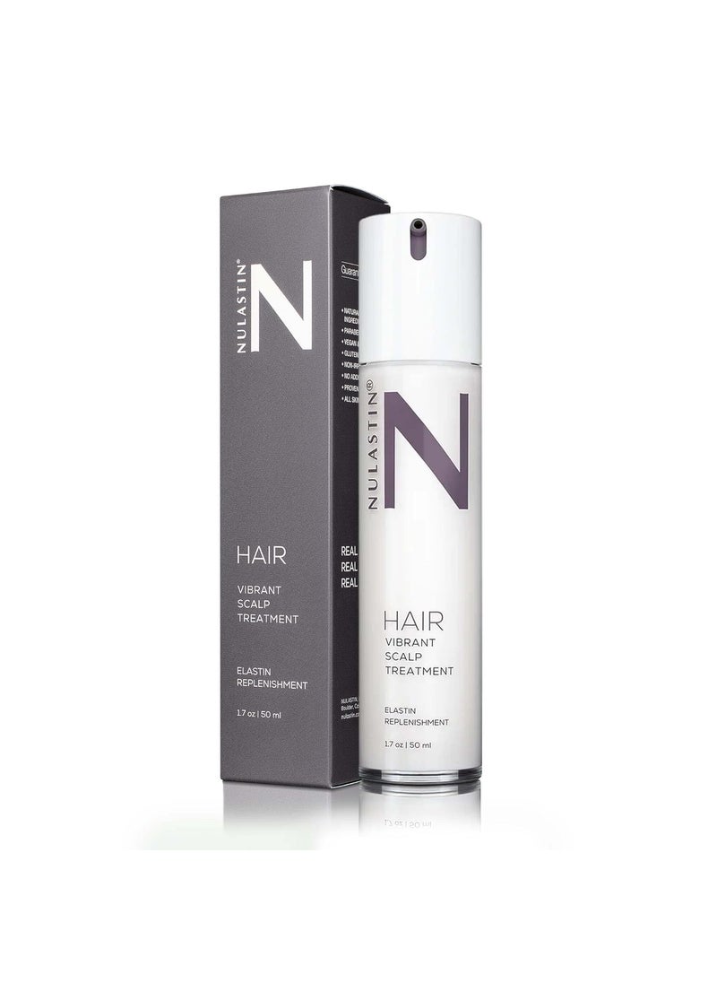 NULASTIN NULASTIN Hair Serum - HAIR Vibrant Scalp Treatment - Promote Scalp Care & Thicker Looking Volume in Thinning Hair - With Keratin & Peptides to Help Minimize Visible Shedding (1.7 Oz) 