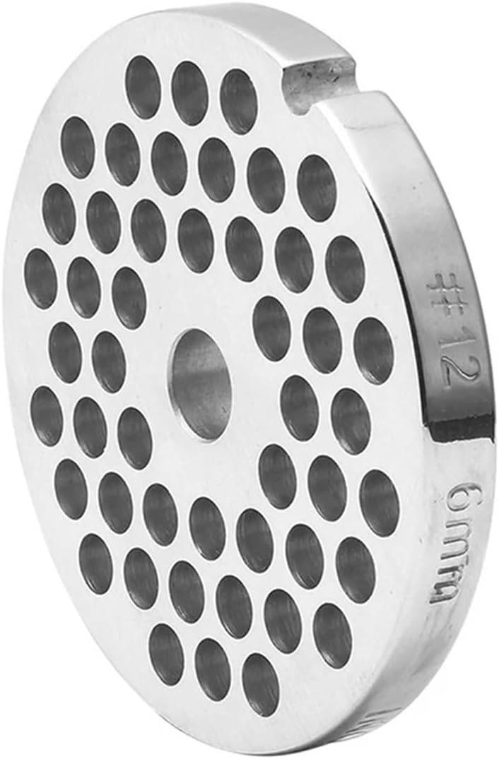 12 Type Replaceable Meat Grinder Orifice Plate 3-20mm Stainless Steel Disk Mechanical Enema Parts(12 3holes) - Image 4