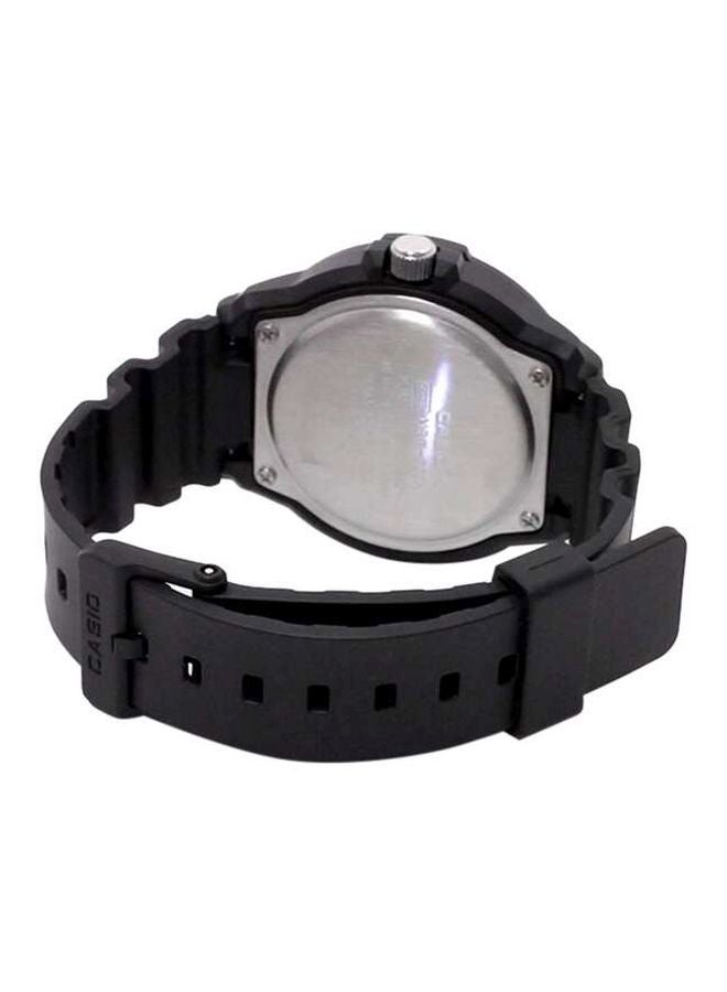 CASIO Men Water Resistant Analog Watch MRW-200H-1BVEF - 45 mm - Black - Image 2