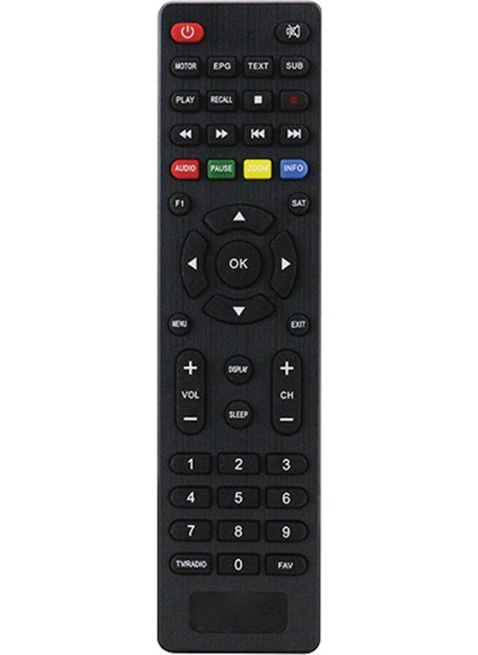 Rewel Korax Hitech Mini HD Satellite Receiver Remote 121136 