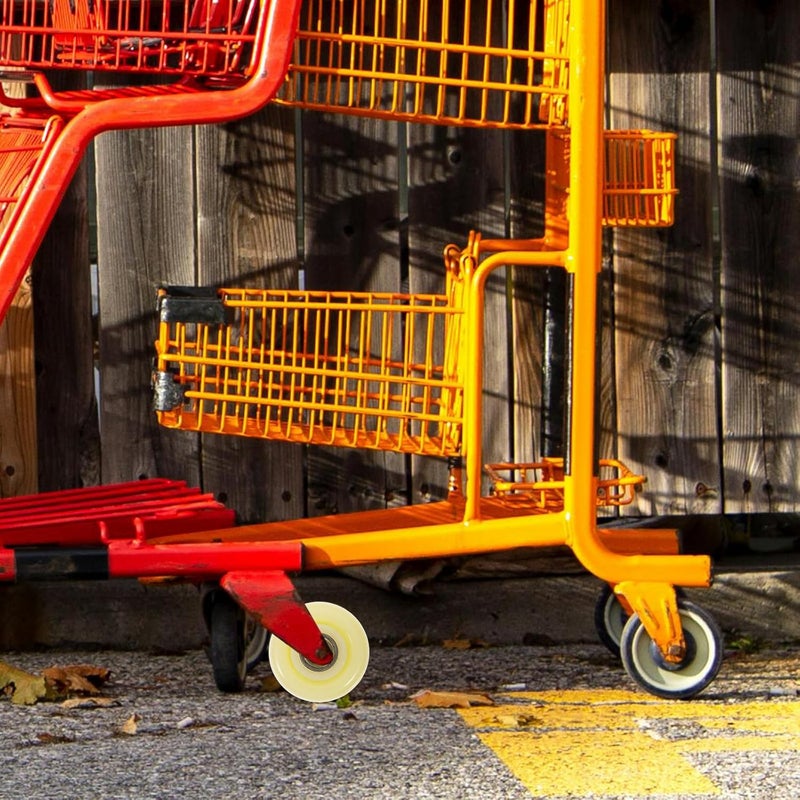 Heavy Duty Nylon Silent Cart Wheel Ball Bearing Pulley 4 Inch for Industrial Scaffolding - Image 5