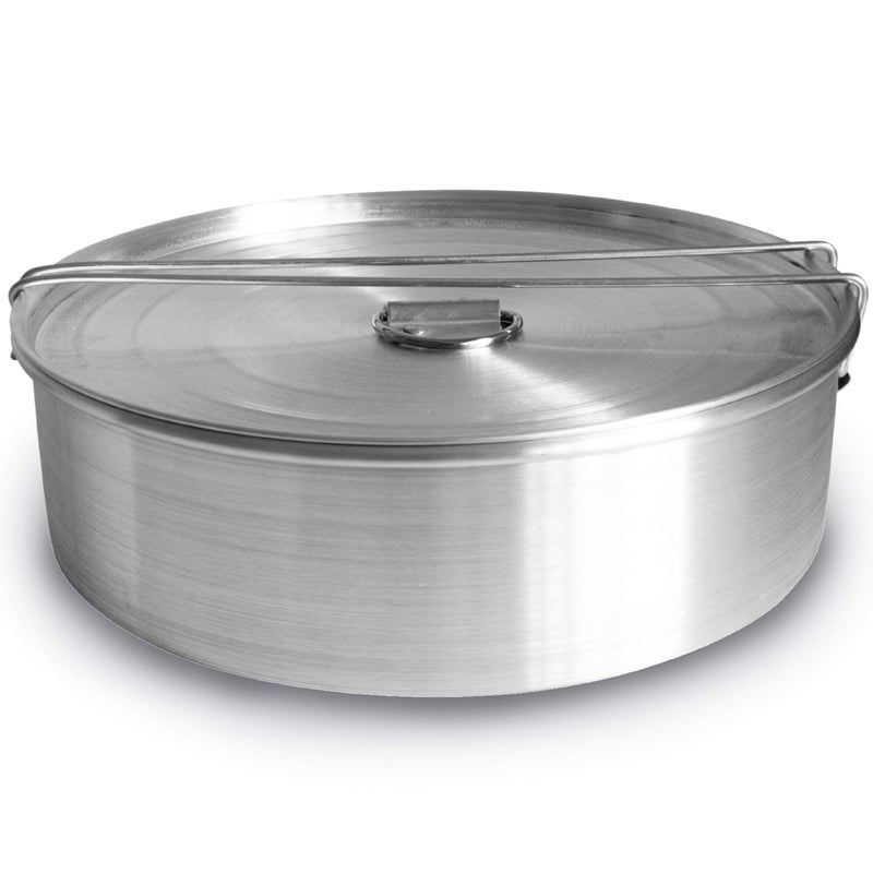 GLOBE ROCKET Flan Mold with Lid  Oversized XL 105 x 32 in  Authentic Mexican Flan Pan  Flan Molds for Baking with Water Bath  Molde para Flan  Flaneras Moldes con Tapa Bao Maria