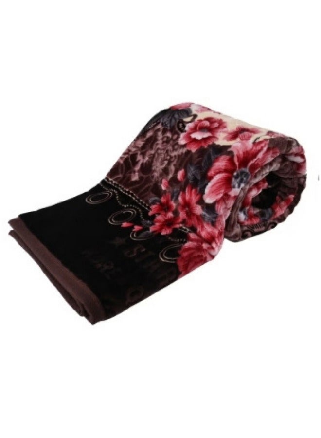 SMART HOME Soft and warm heavy winter blanket with a comfortable silky feel, double bed blanket measuring 200X240 cm and weighing 6 kg, super soft double layer blanket made of high quality materials - Image 4