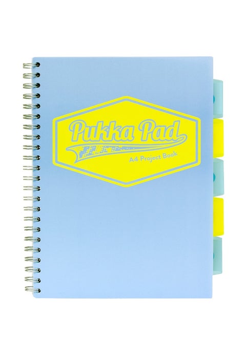 A4 Size Wirebound Project Notebook 200 Pages