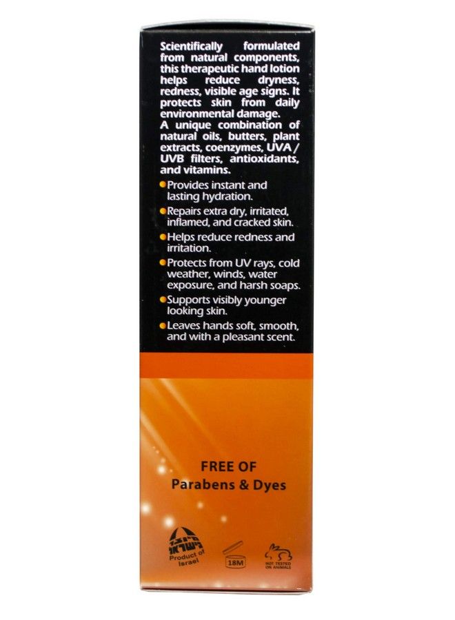 DR. SCHAVIT Sea Buckthorn Therapeutic Hand Cream For Dry & Extradry Skin. Hydrate Protect And Repair. Free Of Sls Als Parabens And Colorants Intensive Care Hand Cream - Image 5