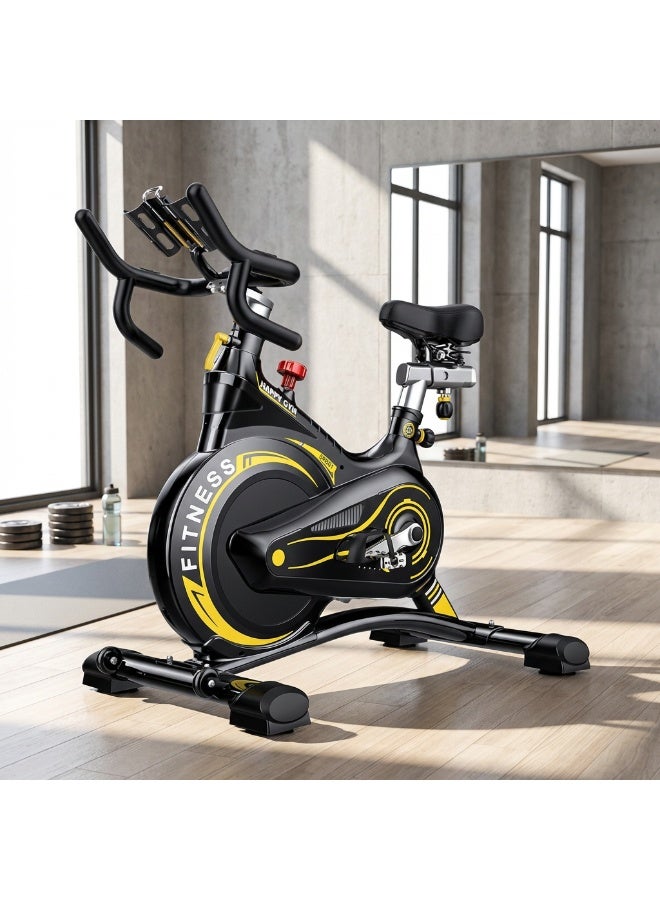 My Life Fitness AM980 Yellow Indoor Exercise Bike - Image 2
