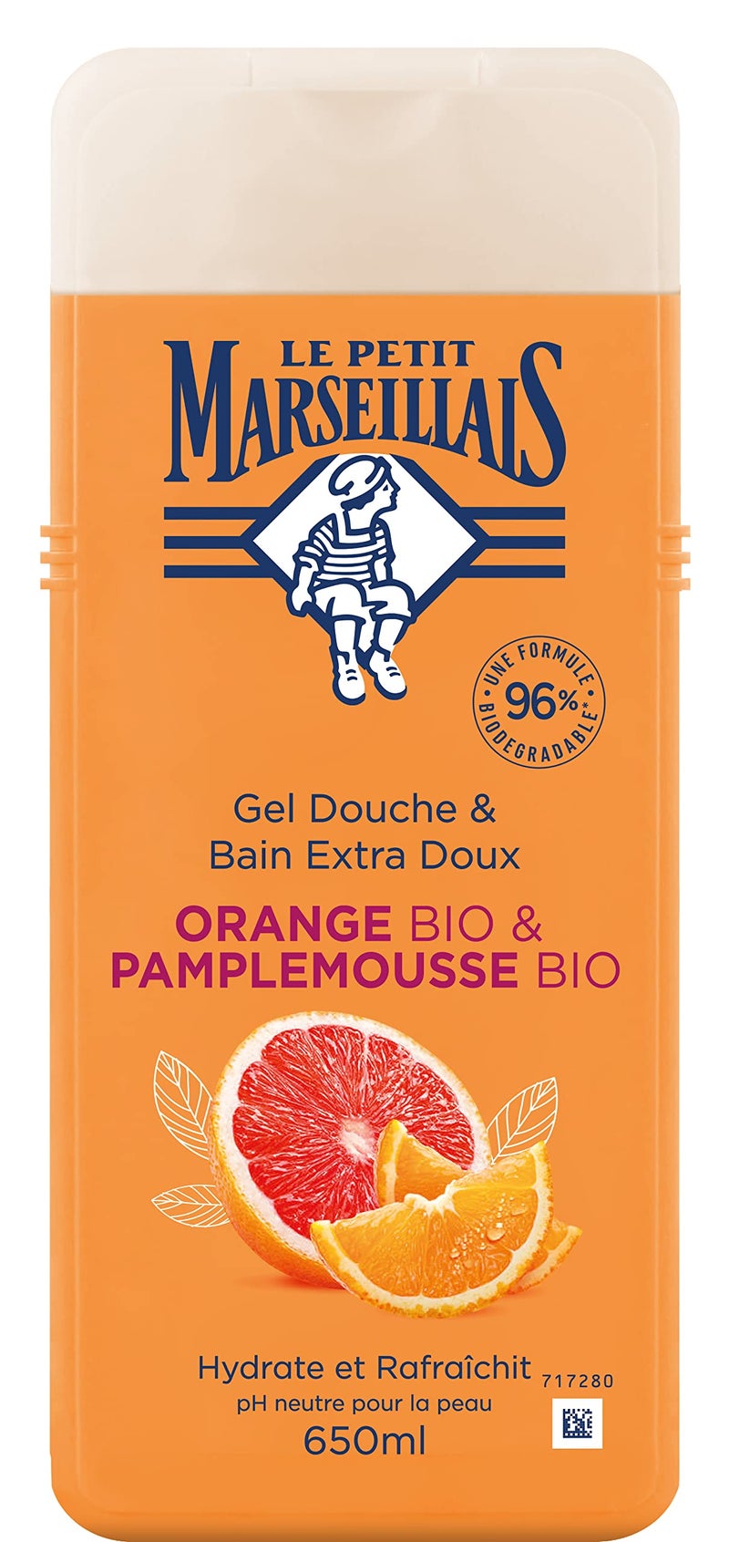 Le Petit Marseillais Shower Cream (Orange & Grapefruit) - Image 1