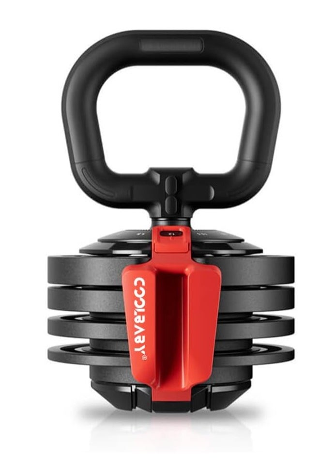 Cool Baby Style COOLBABY Adjustable Kettlebell 2KG to 12KG,All-in-One Design,12-in-One Weights Training,Kettlebell for Home or GYM,Full-Body Workouts  - Image 1