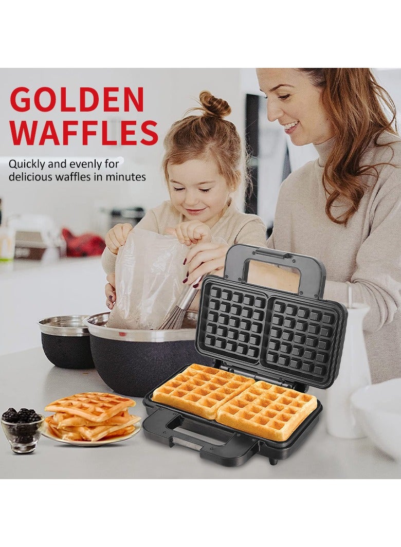 sokany Sokany Waffle Maker, 2 Slices, with Dual Heating - 1000 Watts High-quality kitchen machine, modern technology from Sokany, Model - KJ-225 (1 Year Warranty) - Image 4