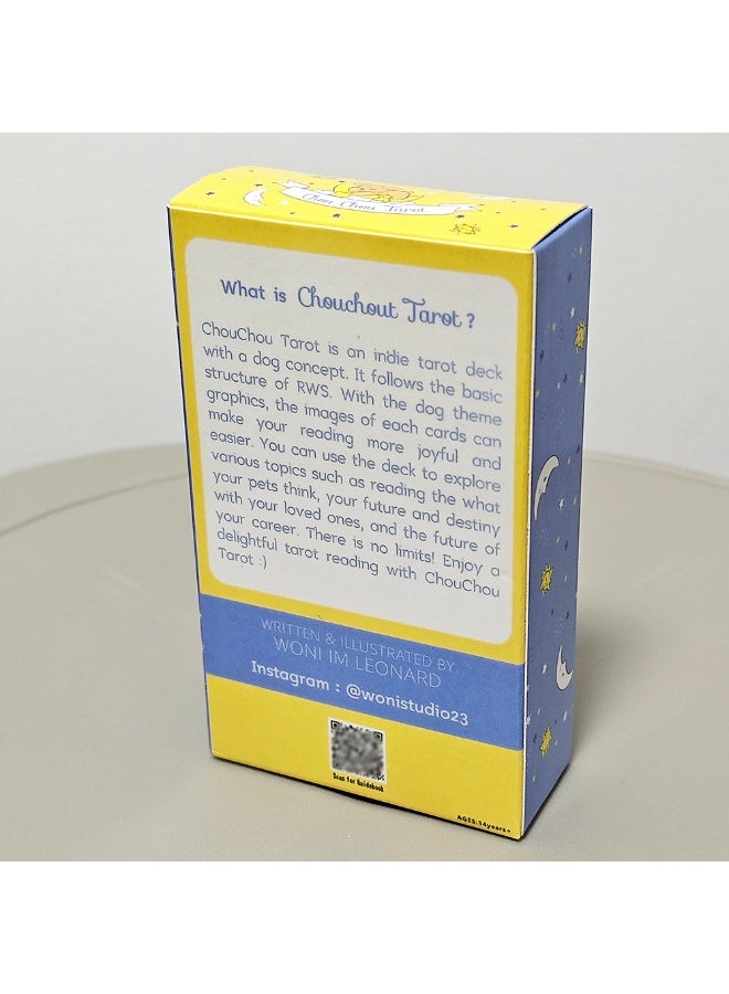 NIBEMINENT 78 pieces of cute Tarot cards 10.3 cm × 6 cm Lemon Tarot card set - Image 4