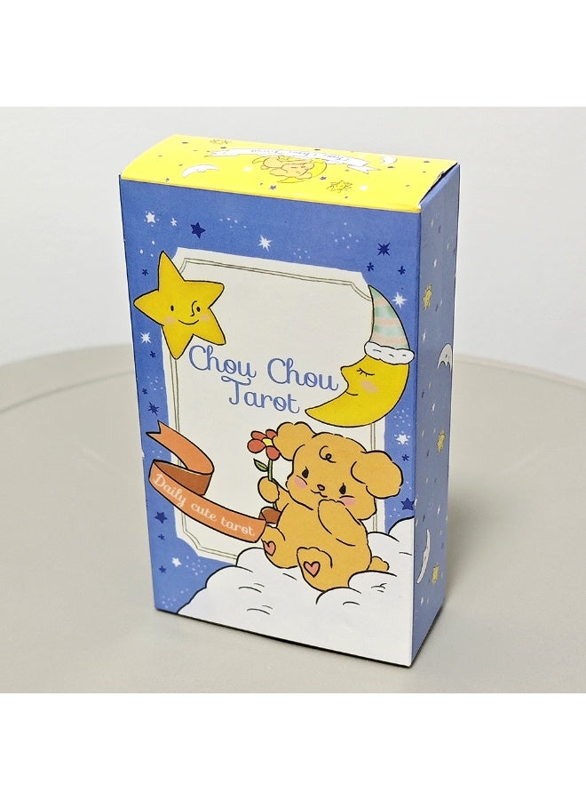 NIBEMINENT 78 pieces of cute Tarot cards 10.3 cm × 6 cm Lemon Tarot card set - Image 1