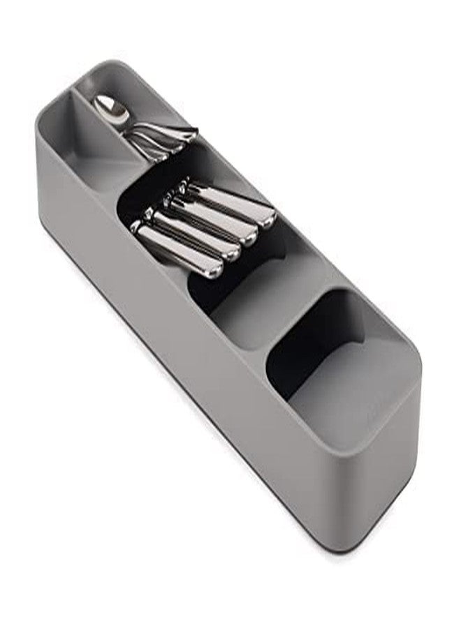 Home Stuffs Cutlery Storage Organizer Rack for Knives - Fork - Spoons Drawer Holder - Kitchen Cabinet Tray Stand Organizer (Multicolor, Plastic, Pack of 1 Pcs) - Image 2