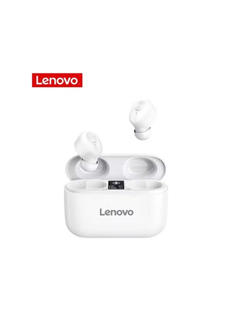 Lenevo - Lenovo HT18 TWS Earphone LED Display Wireless Earbuds Volume Control HIFI Stereo Lenovo Headset wIth - Image 1