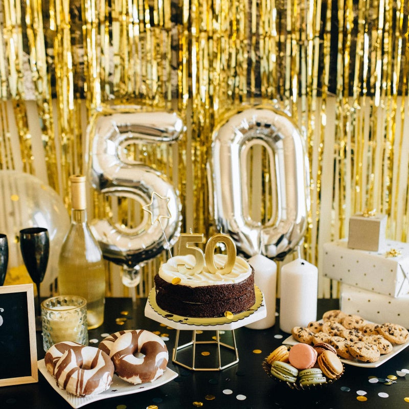 Retainbre 50 Pack 10 Inch Cake Board Gold Cake Cardboard Rounds Disposable Cake Base Scallop Edge Grease Proof Cardboard Circles For Wedding Birthday Cake Diy - Image 5