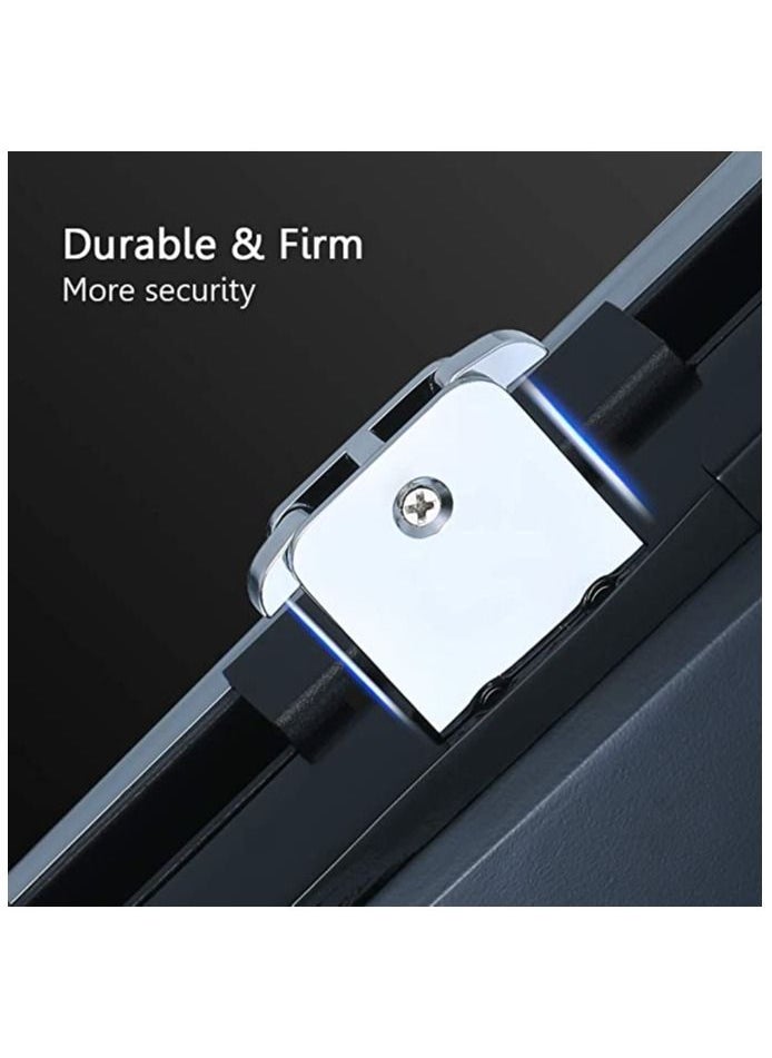 Goolsky - Goolsky Smart Fingerprint Glass Door Lock 4 Ways to Unlock Intelligent Audio Navigation Remote Control Anti-peep Anti-decode Touchscreen High End for Left & Right - Image 1
