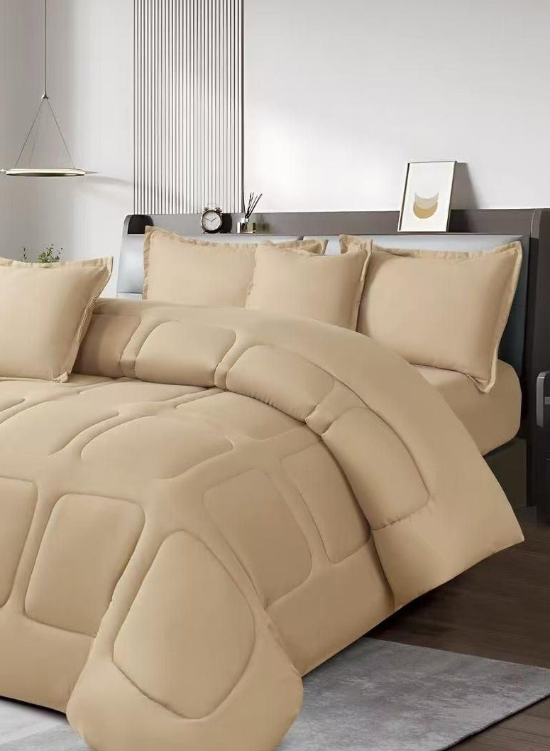 6-piece king-size comforter set for two people, 240 x 220 cm - Image 2