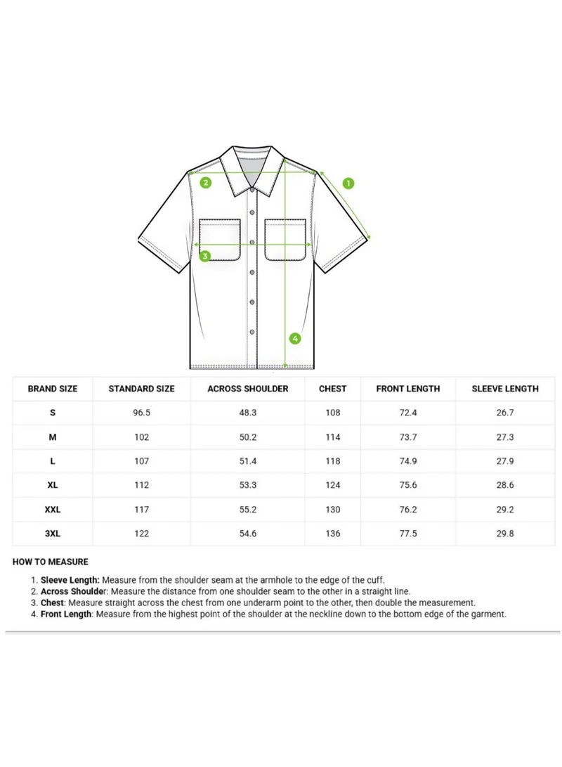 THE BEAR HOUSE  Men's Shirt for Casual and Formal Wear | Classic Button-Down Style for Office, Daily Use, Travel, Events & All-Season Outfits | Versatile & Stylish Wardrobe Essential for Every Occasion for Men | Best Price UAE