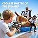 Vanvimen 2 Pack Water Gun for Kids Squirt Guns for Kids with LED Light 25 FT Shooting Range Large Capacity No Leak Water Gun Summer Swimming Pool Beach Outdoor Water Fighting Parties Toys - Image 4
