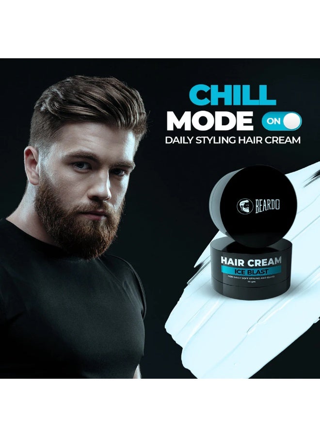 Beardo Ice Blast Hair Cream 75g - Image 3