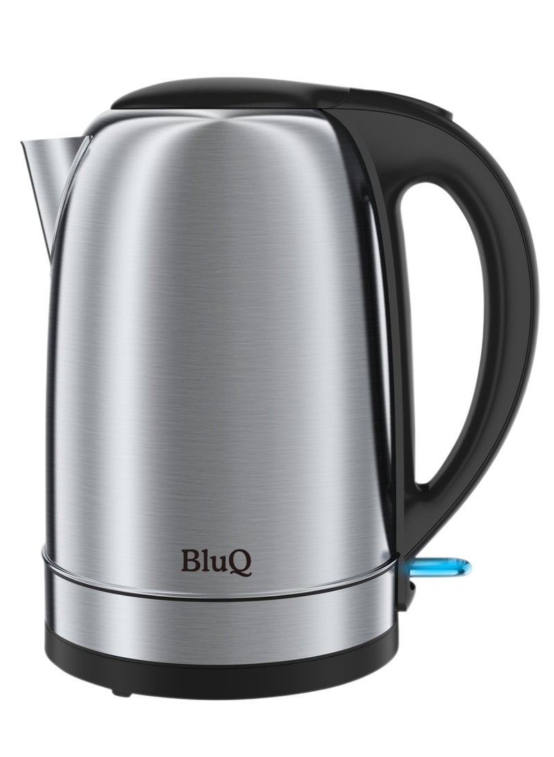Bluq Electric Kettle With Stainless Steel Body2.5l 2200 W