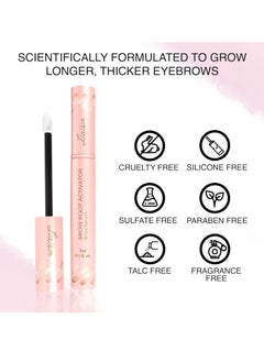 Liaison Eyebrow Growth Serum (3ml) Brow Serum for Thicker, Fuller, Healthier Brows - Premium Vegan & Cruelty-Free to Grow Eyebrows - Suero Para Cejas Crecimiento - 2 Month Supply, Women-Owned  - Image 3