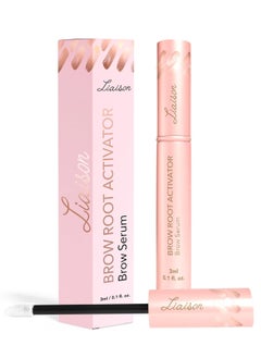Liaison Eyebrow Growth Serum (3ml) Brow Serum for Thicker, Fuller, Healthier Brows - Premium Vegan & Cruelty-Free to Grow Eyebrows - Suero Para Cejas Crecimiento - 2 Month Supply, Women-Owned  - Image 1