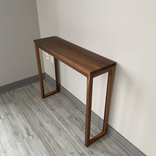 carpentray 80cm Long Wooden Console Table for Living Room | Side Entrance Table for Home | Sheesham Wood - Image 1