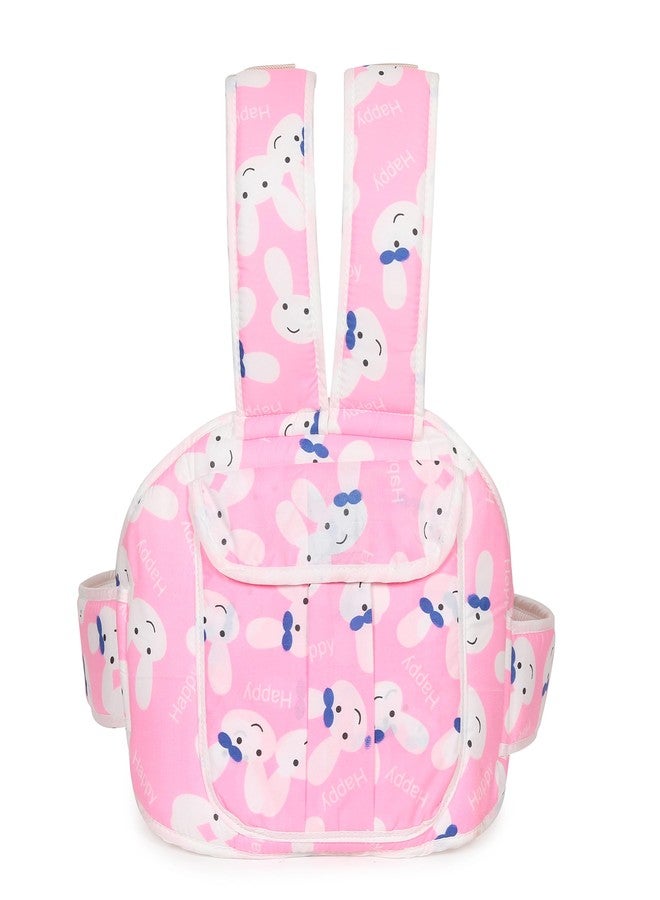 MELVIS Kids Safety Belt for Two Wheeler, Portable Seat Belt Children Motorcycle Harness for Motorcycle Bike, Adjustable Safety Harness for Boys Girls (2-12yrs) (Pink) - Image 1