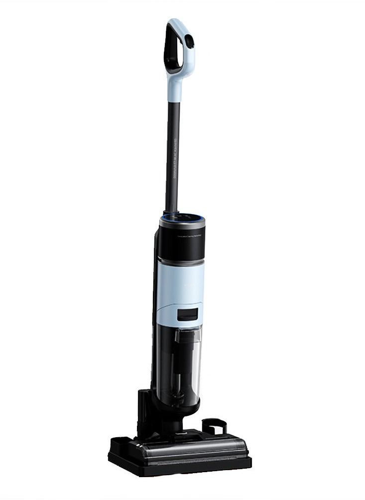 Deerma - VX300 Water Suction Vacuum Floor Cleaner | Automatically Sense Dirt And Absorb Dry And Wet Garbage | One-Button Self-Cleaning - Black - Image 1