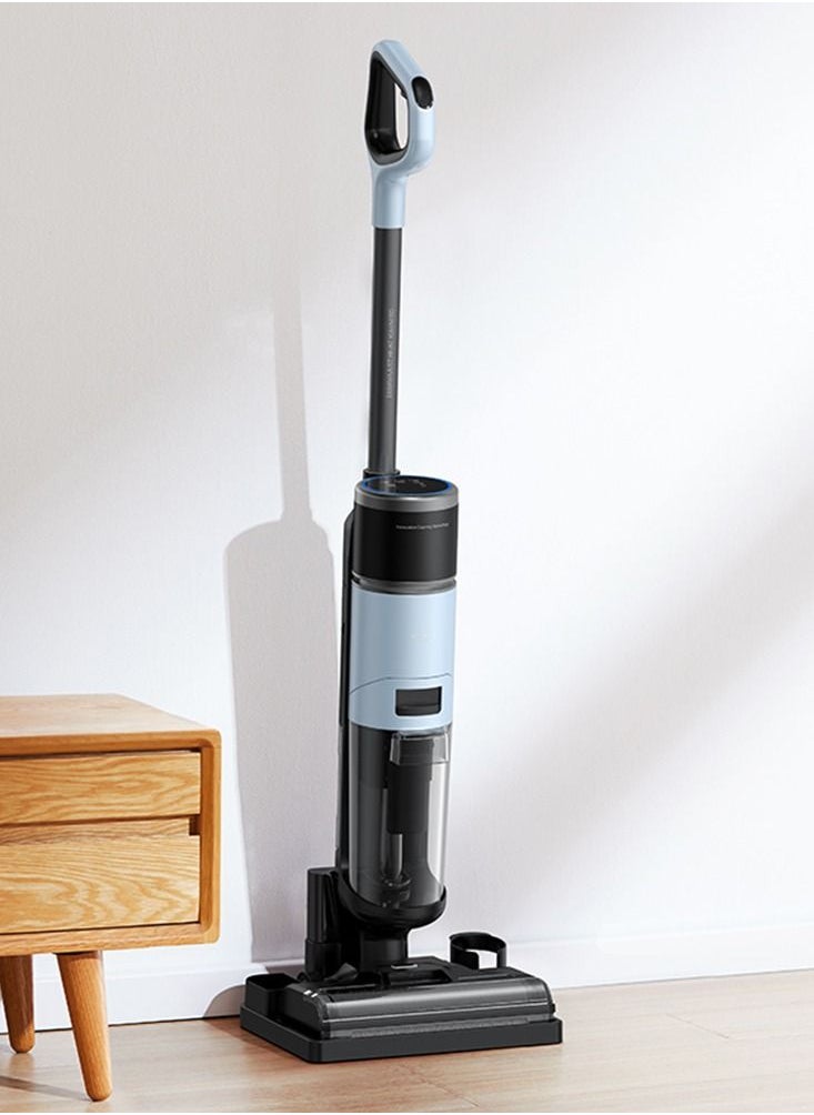 Deerma - VX300 Water Suction Vacuum Floor Cleaner | Automatically Sense Dirt And Absorb Dry And Wet Garbage | One-Button Self-Cleaning - Black - Image 1