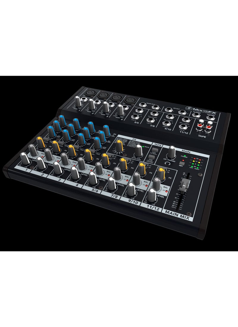 Mackie خلاط Mix12FX مدمج ذو 12 قناة مع تأثيرات  - Image 4