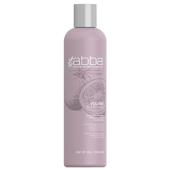 ABBA Volume Conditioner, Grapefruit & Lemongrass - Image 1