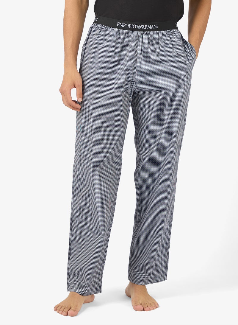 امبوريو ارماني بيجامة أساسية برباط - Image 1