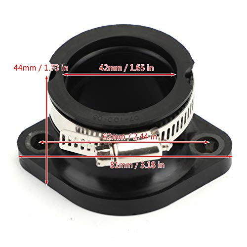 Areyourshop Intake Manifold Boot Flange for Polaris Indy 440 500 600 650 1985-2000 3084325 3083171 Please Check the Description to Verify the Exact Model and Year - Image 2